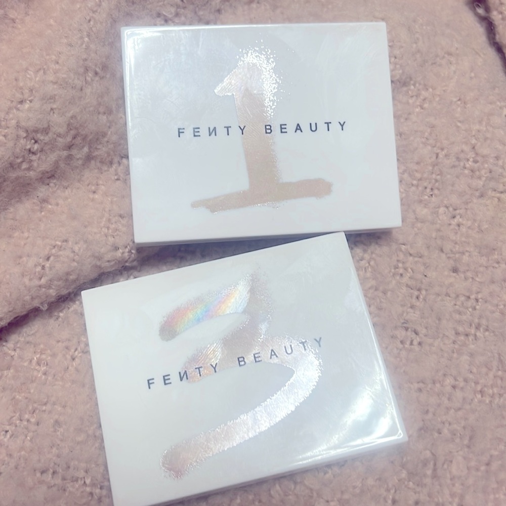 Fenty snap shadows in #1 and #3